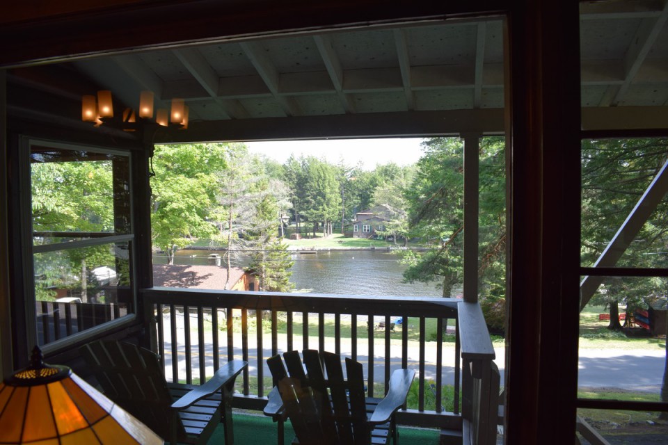 View of the Lake from the Living Room