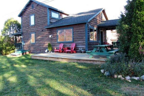 House and side deck