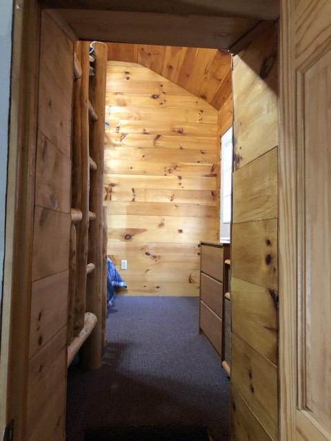 Doorway into 3rd bedroom