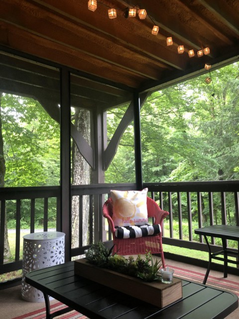Screened Porch off Game Room