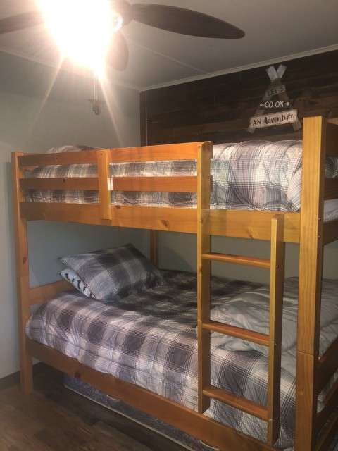 2nd Bedroom with full over full bunk beds 