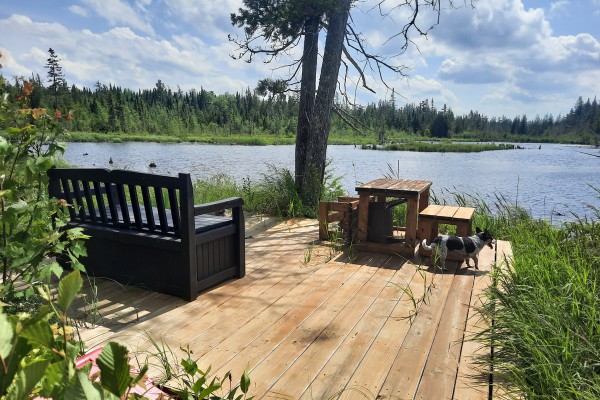 Deck at Beaver Pond