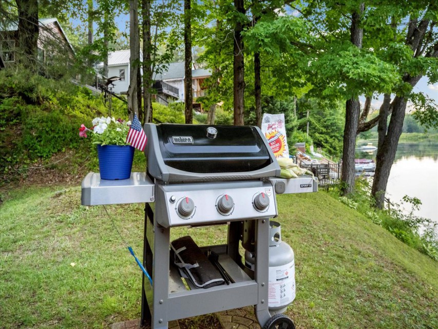 Weber grill for guest use