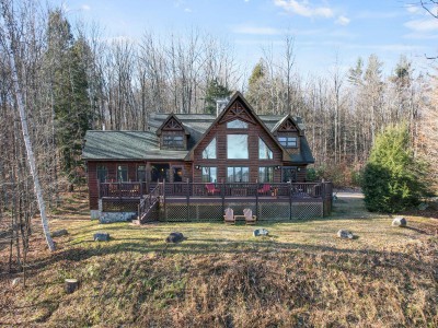 WOW LINCOLN LOG CABIN ON 5 ACRES 10MIN TO GORE