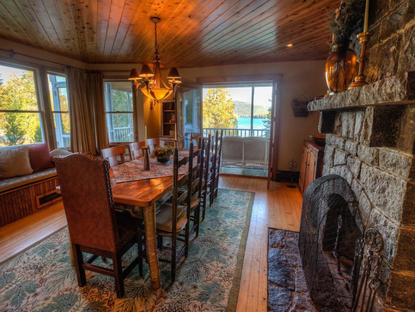 DINING ROOM - off screened porch with Lake view.