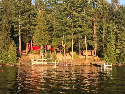 DIRECT WATERFRONT OVERLOOKING FOREVER WILD FOREST