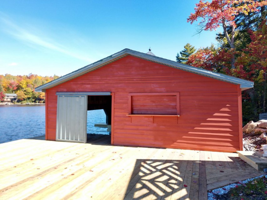 Boat House and Part of Dock