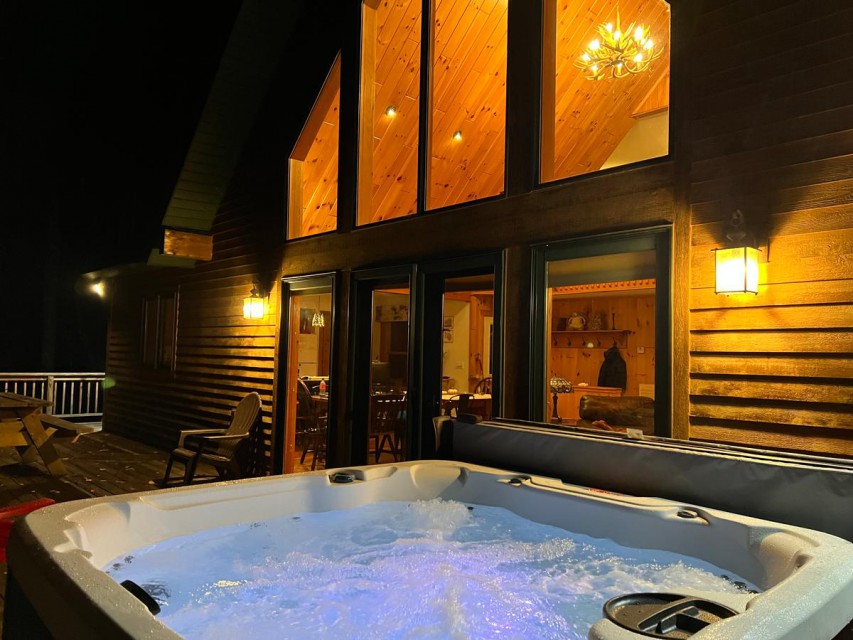 There’s nothing better than a soak in the hot tub