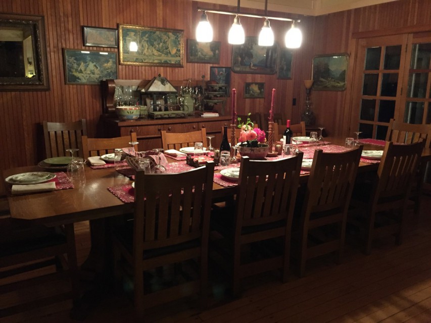 Main House dining room