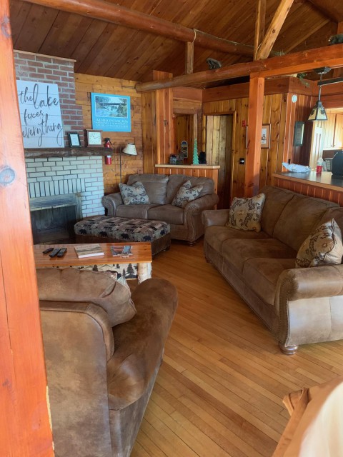 Upstairs Living Area in Main Lodge