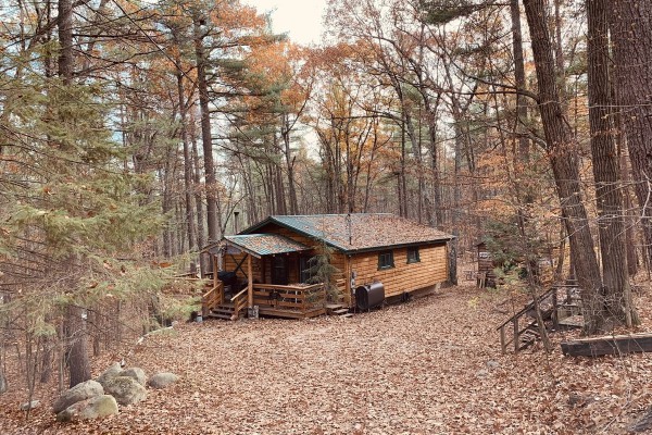 Front of cabin 