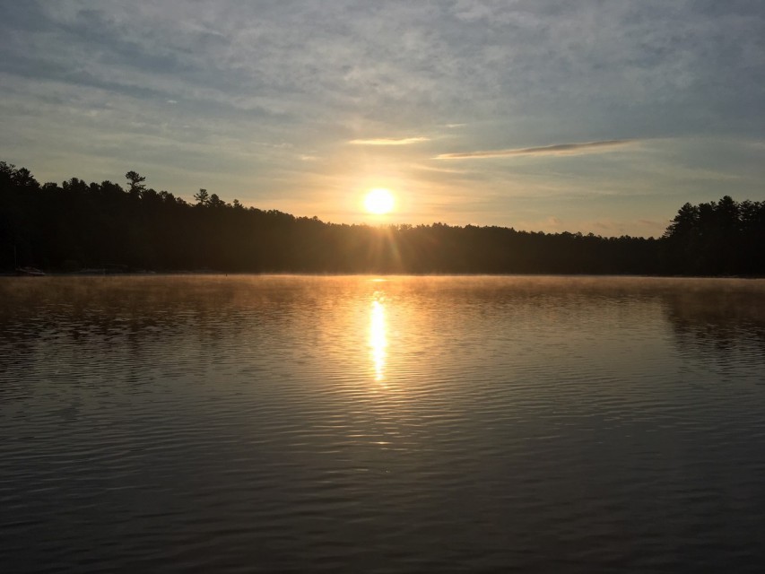 Sunrise on Loon Lake