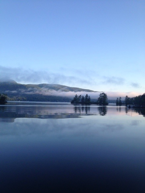 View from dock - early morning