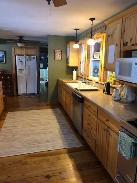 Large, commercial style kitchen