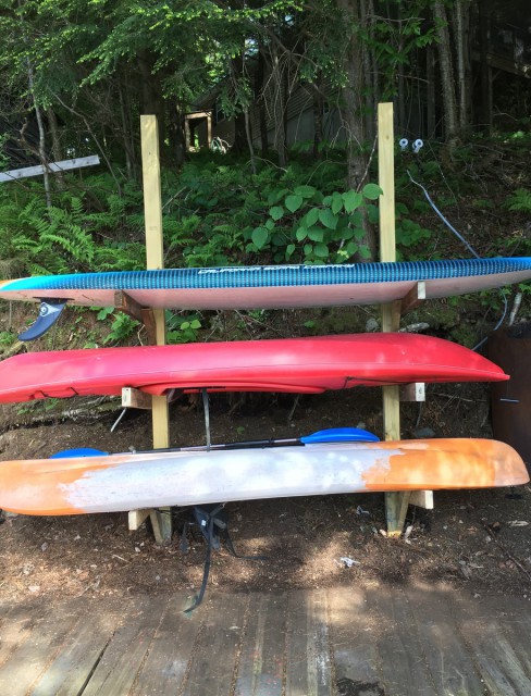 SUP paddle board and kayaks 