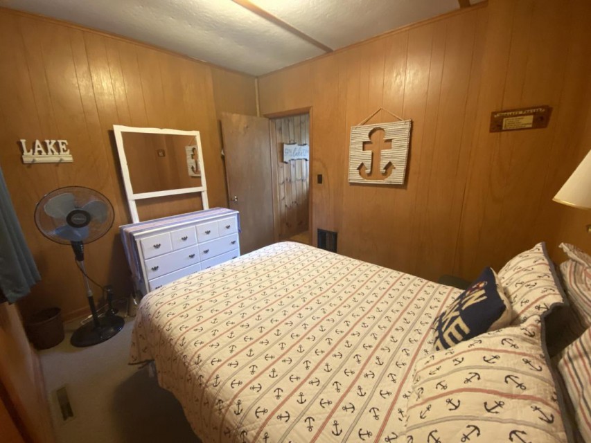 View of bedroom in main Camp