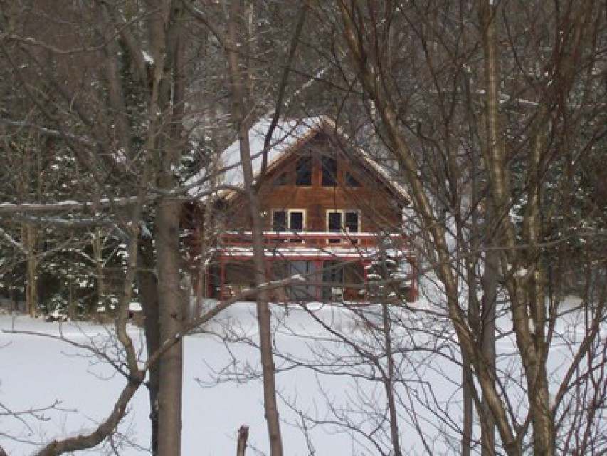A peaceful winter retreat!