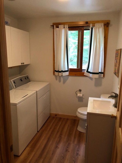 Laundry Room and half bathroom