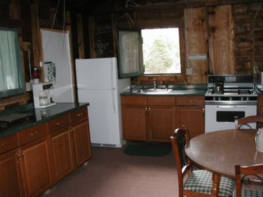 Sherwood's kitchen area