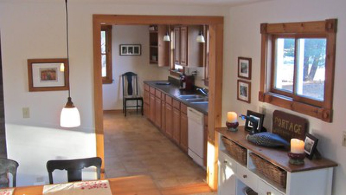 Kitchen from family room
