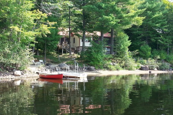 Cottage from the lake