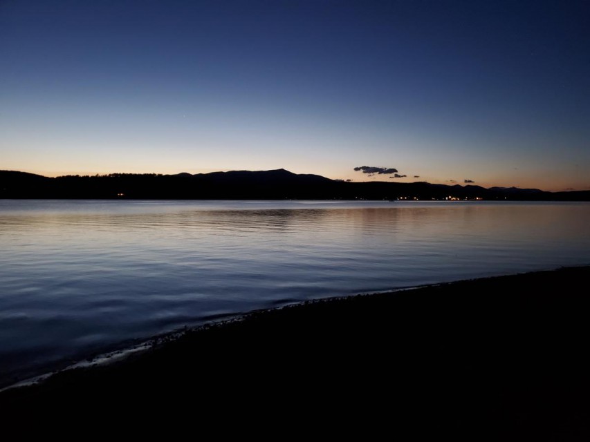 Lake at night - tranquility!