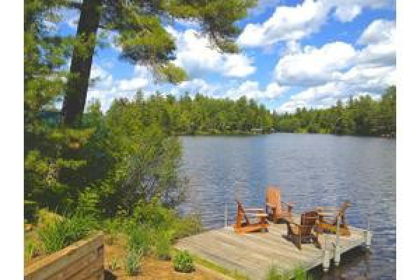 Sit down and relax on our dock!