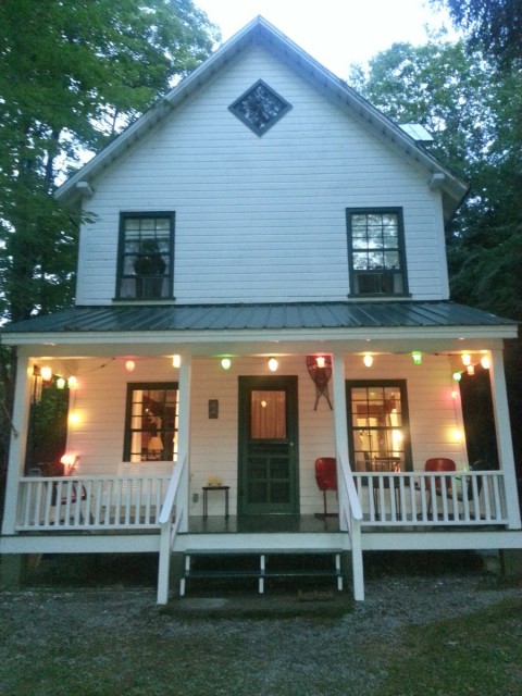 Front of Cottage Facing 4th Lake