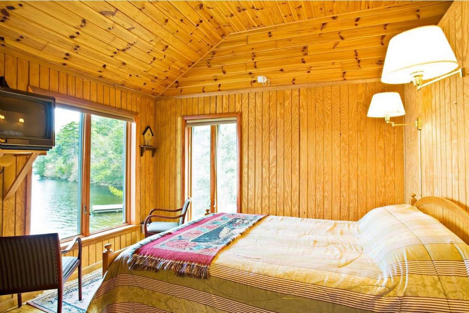 Master bedroom in main camp