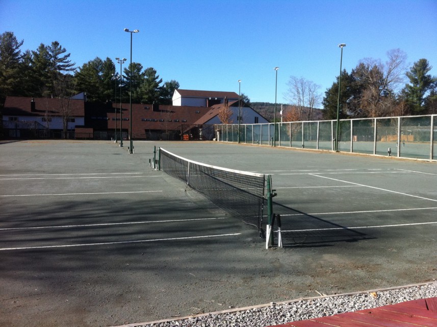 Tennis Anyone?? There is also basketball & pickle ball
