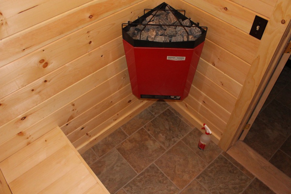 indoor sauna