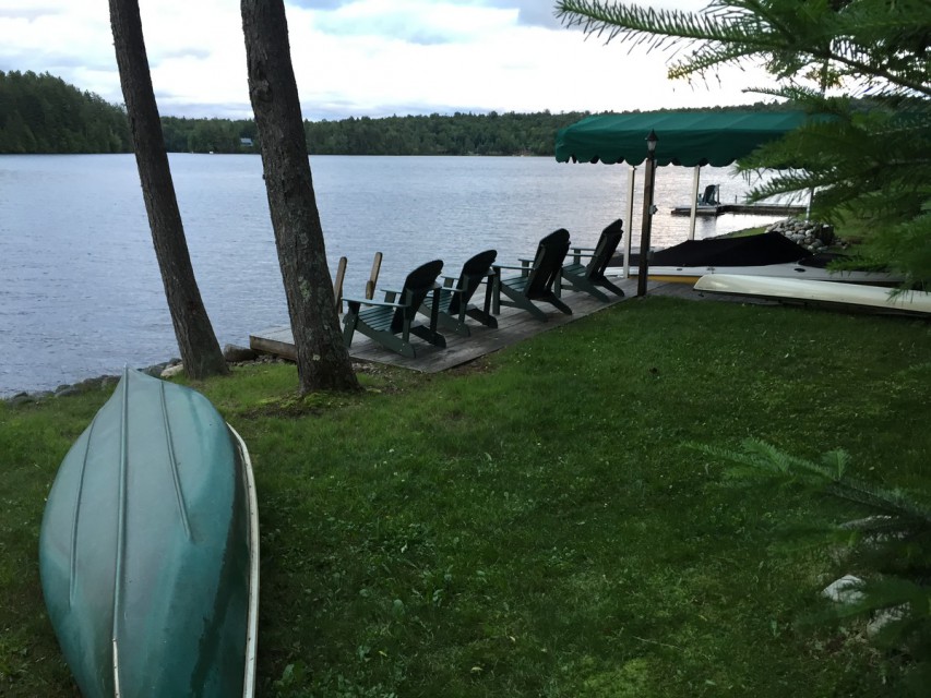 Lake Edge Deck and Covered Boat Slip