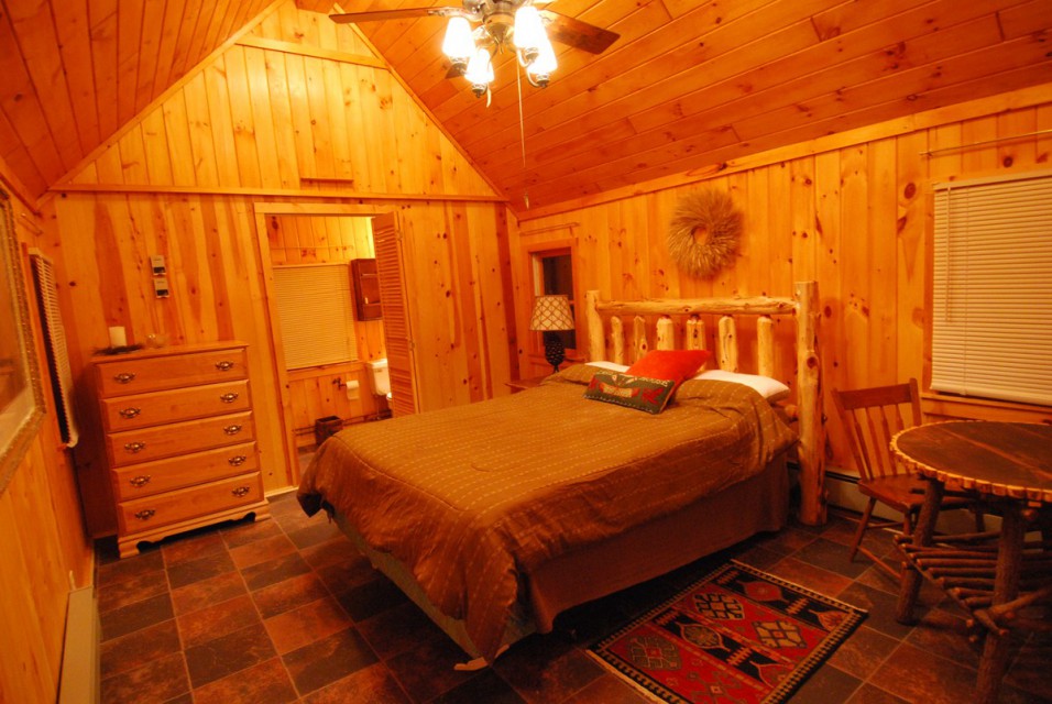 Interior of Little Cabin
