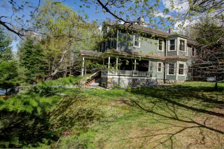 LARGE OLD FORGE WATERFRONT VICTORIAN WITH DOCK