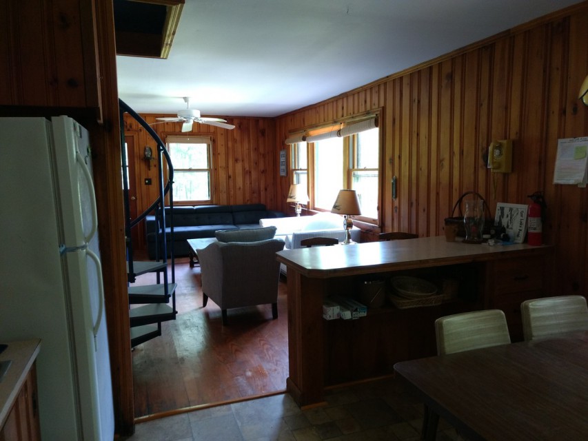 The Bay Cottage Kitchen Area