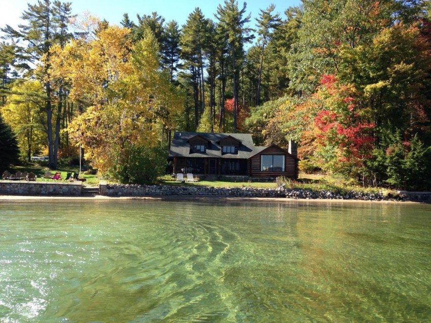 Lake View of Cabin
