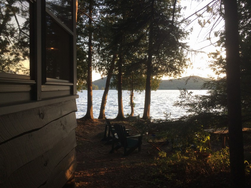 Lake views from the camp.