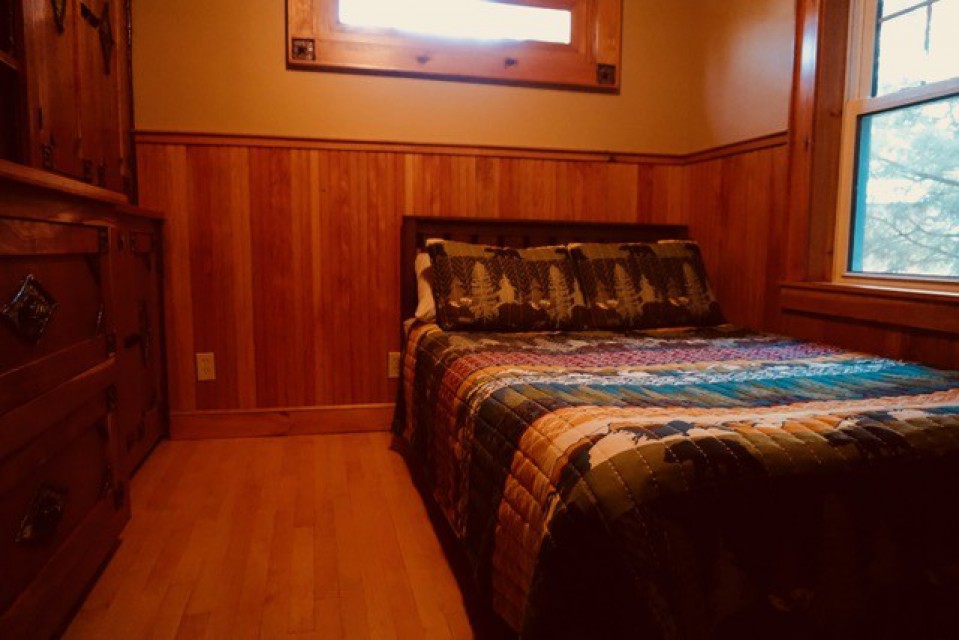 Bedroom with Full Size Bed