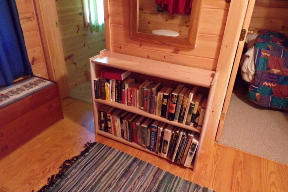 upstairs book collection